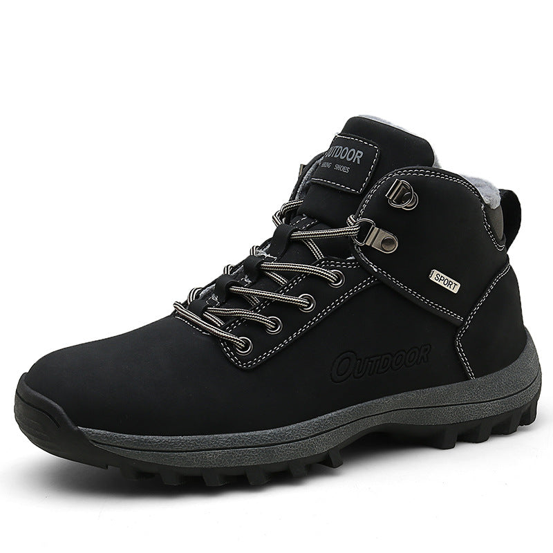 New Winter High-Top Outdoor Snow Boots Plus Size Cotton Boots
